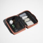 The Small Toiletry Bag in Clay Pink