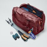 Active Duffle 70L in Burgundy Red