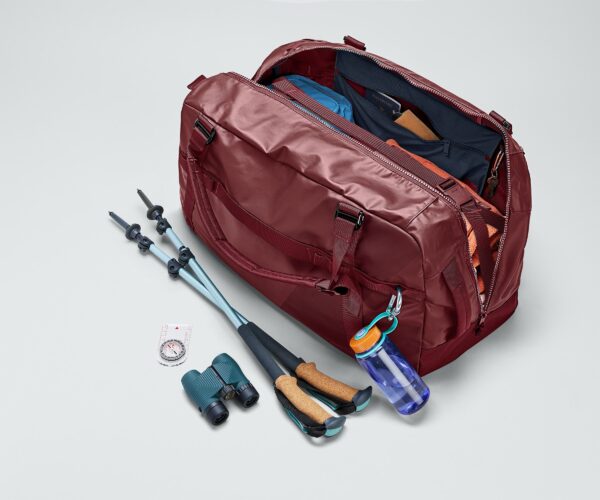 Active Duffle 70L in Burgundy Red - Image 3