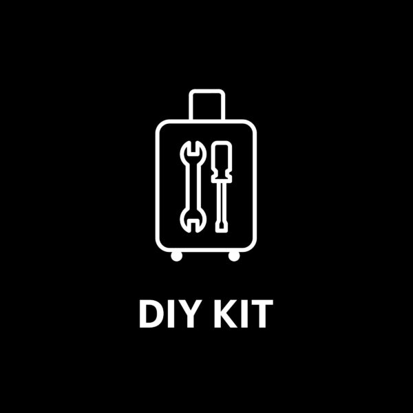 Aluminum Luggage Tag in Silver Standard - Image 2