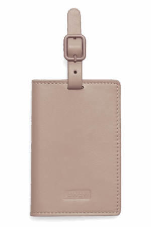 Aluminum Luggage Tag in Rose Gold Standard