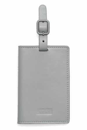Aluminum Luggage Tag in Silver Standard