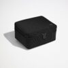 The Cosmetics Bag in Jet Black