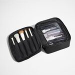 The Cosmetics Bag in Jet Black