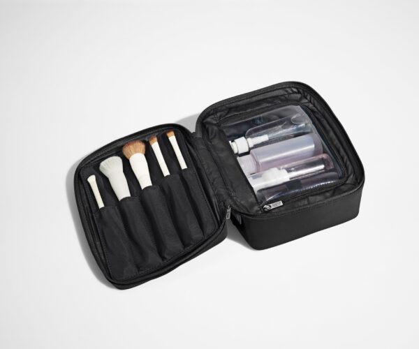 The Cosmetics Bag in Jet Black - Image 3