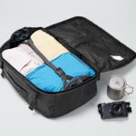 Active Convertible Backpack 45L in Jet Black