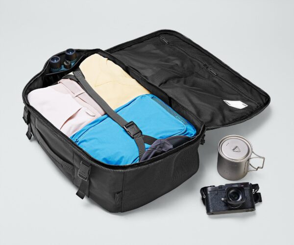 Active Convertible Backpack 45L in Jet Black - Image 3