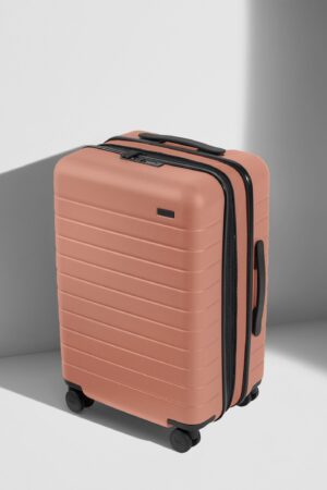 The Bigger Carry-On Flex in Clay Pink