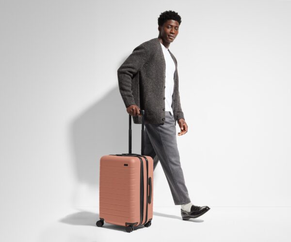 The Bigger Carry-On Flex in Clay Pink - Image 4