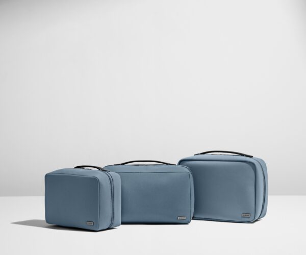 The Large Toiletry Bag in Jet Black - Image 5