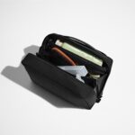 The Large Toiletry Bag in Jet Black