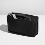 The Large Toiletry Bag in Jet Black
