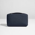 The Large Toiletry Bag in Navy Blue