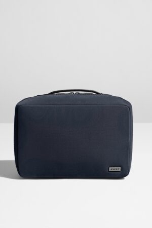 The Small Toiletry Bag in Navy Blue