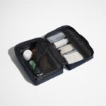 The Small Toiletry Bag in Navy Blue