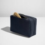 The Small Toiletry Bag in Navy Blue