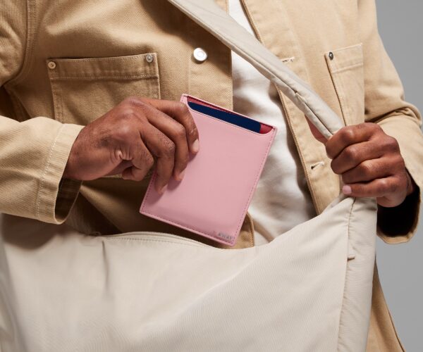 Passport Wallet in Flamingo Pink - Image 3