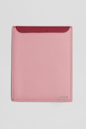 Passport Wallet in Flamingo Pink