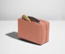The Small Toiletry Bag in Clay Pink